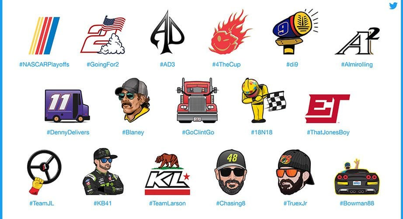 Illustration for article titled Why in the World Are NASCAR Teams Putting Emojis on Race Cars?